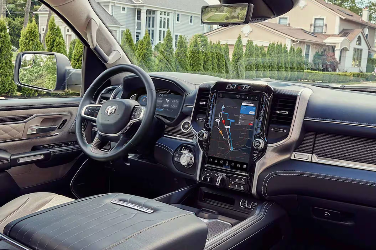 2024 RAM 1500 Luxury and Tech Interior Features