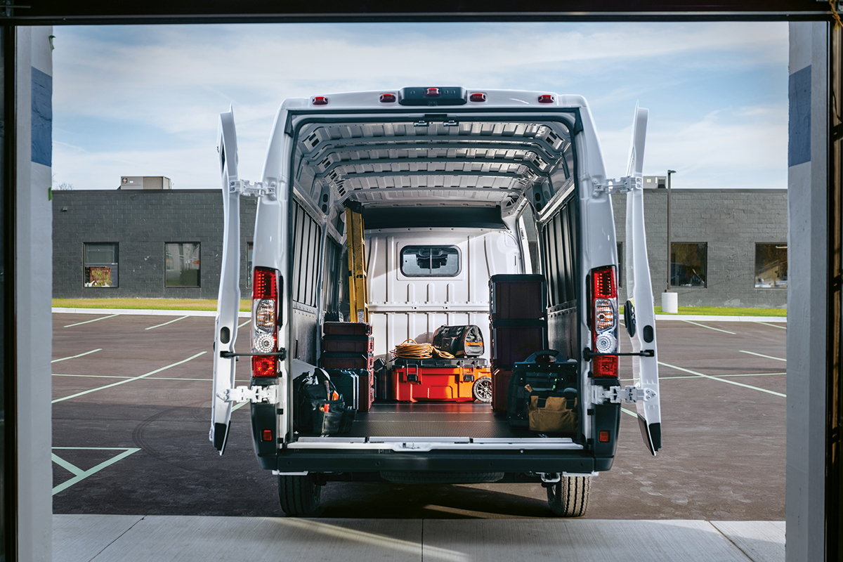 Versatile and Efficient Heavy-Duty Cargo Van