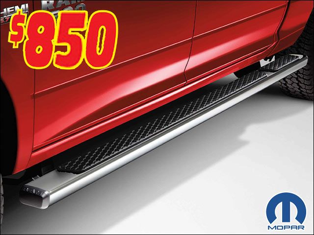 Ram 2014 - 15 Chrome Running Boards