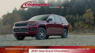 CHAMPION | 2021 Jeep Grand Cherokee L for Sale | Huntington Beach, Costa Mesa, Downey CA | In Stock & Ready to Go | BRAND NEW
