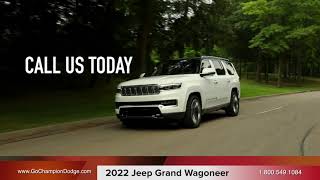 CHAMPION | 2022 JEEP GRAND WAGONEER | Downey, Huntington Beach, Glendale CA | California | Luxury SUV | COMING SOON