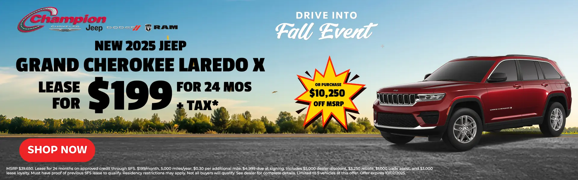 2025 JEEP GRAND CHEROKEE LAREDO X