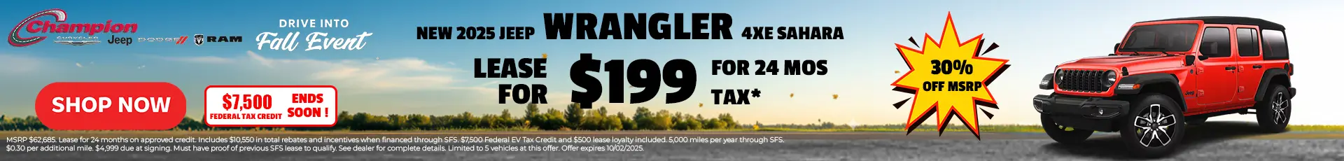 NEW 2025 JEEP WRANGLER 4XE SAHARA